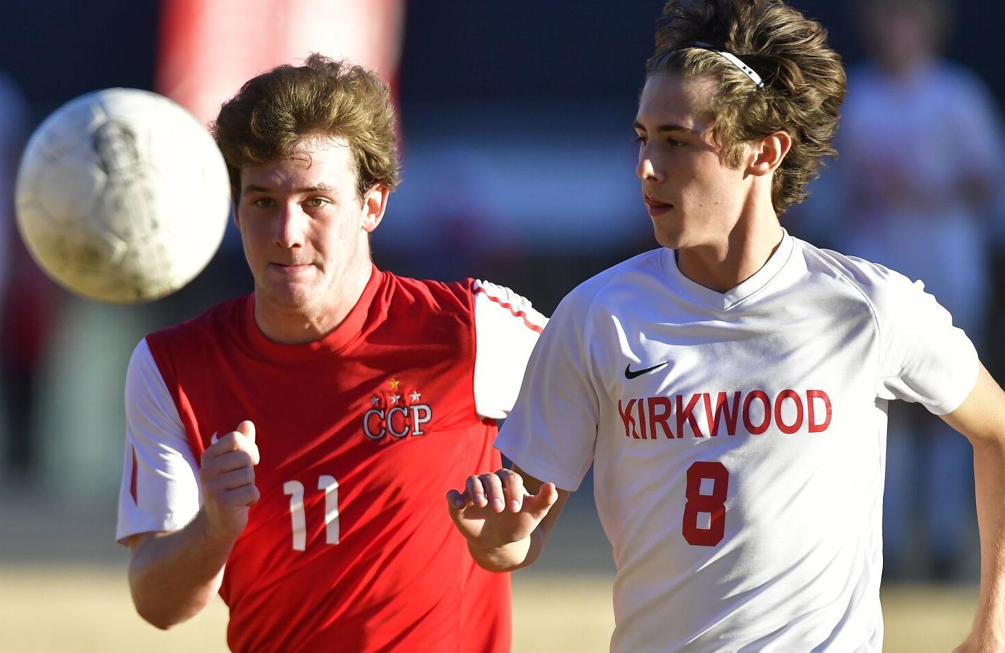 Chamninade vs Kirkwood soccer playoff game